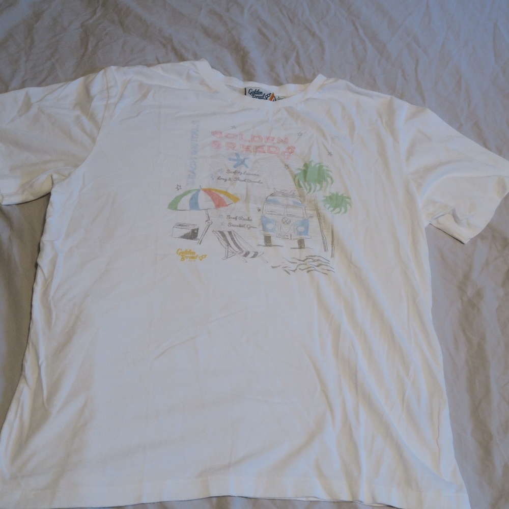 VTG Golden Breed BMW Bum Bus Beach Rentals Shirt